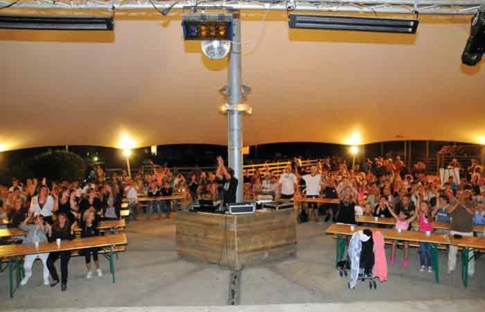 Chalet Camping Les Vignes Lit-et-Mixe Exterior foto