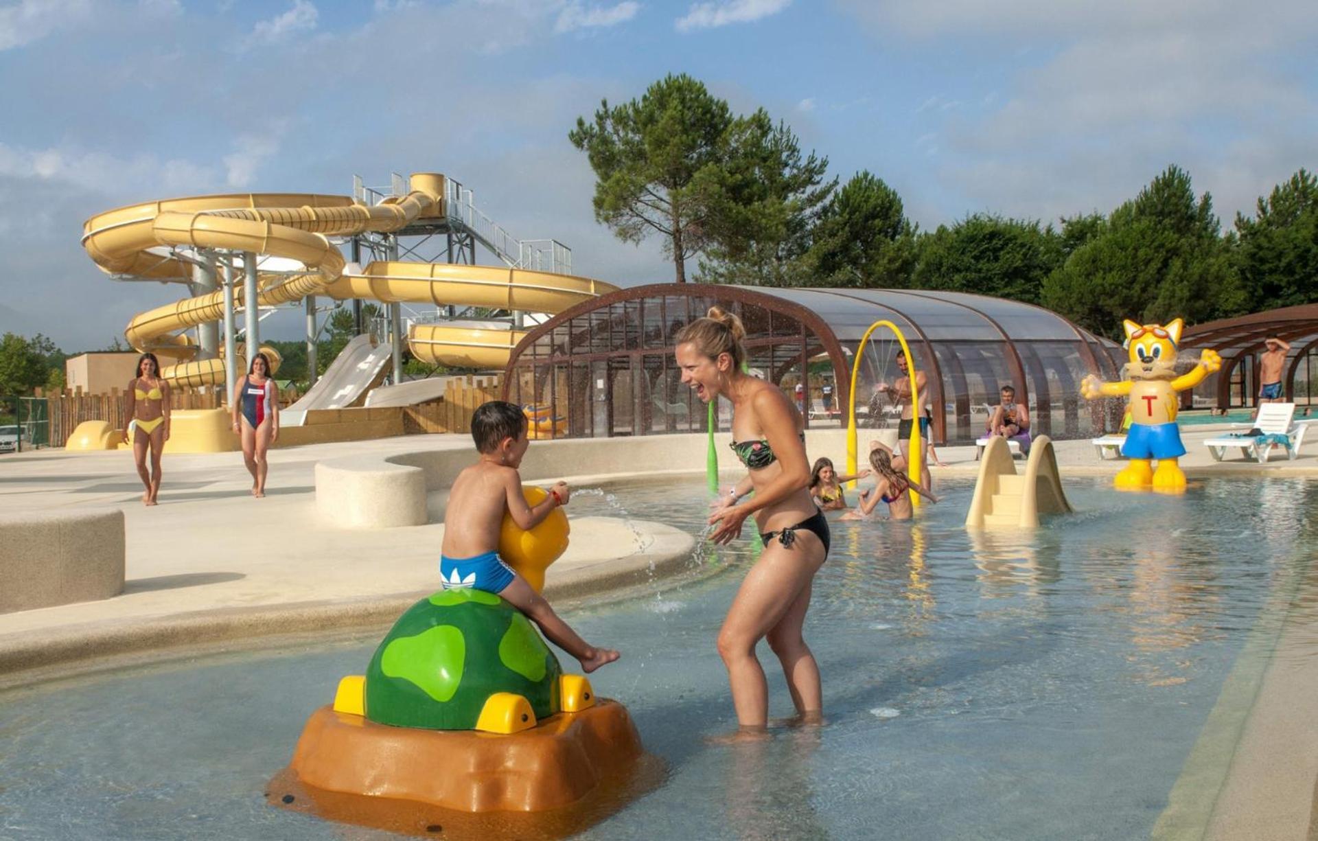 Chalet Camping Les Vignes Lit-et-Mixe Exterior foto